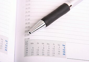 Meeting, Kalender