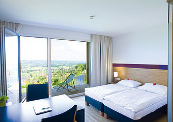 SPES Hotel Doppelzimmer Panoramablick